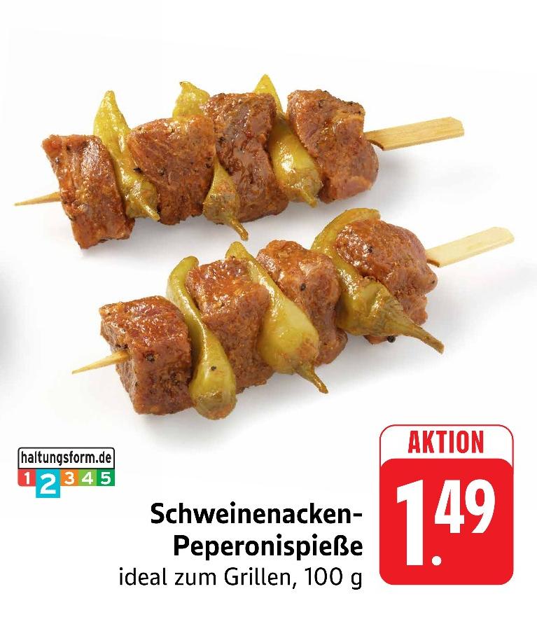 Schweinenacken-Peperonispieße im aktuellen Prospekt bei EDEKA in Burladingen